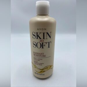 Avon Skin So Soft Radiant Moisture Body Lotion 11.8 fl oz Dry Skin